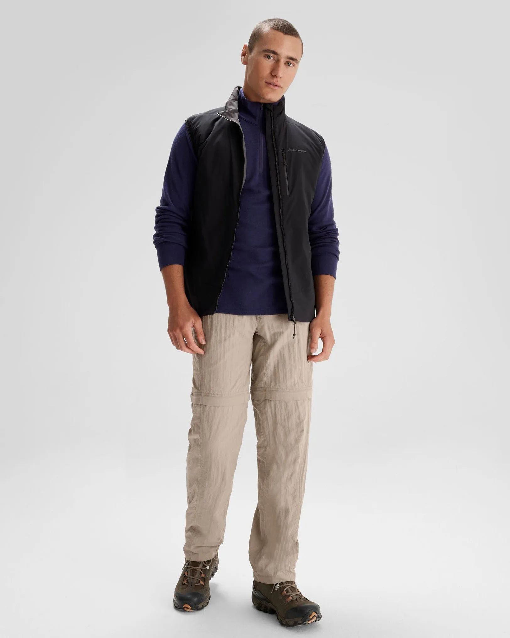Men's Seeker PrimaLoft® Active Vest - Black Stingray