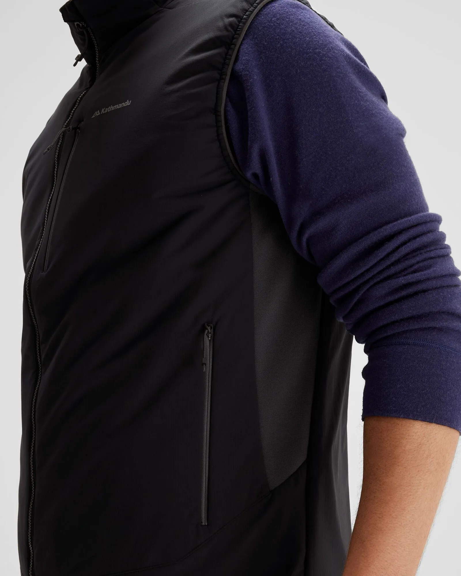 Men's Seeker PrimaLoft® Active Vest - Black Stingray