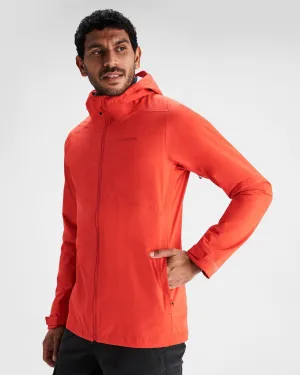 Men's Trailhead Stretch 2.5-layer Rain Jacket - Hut Orange