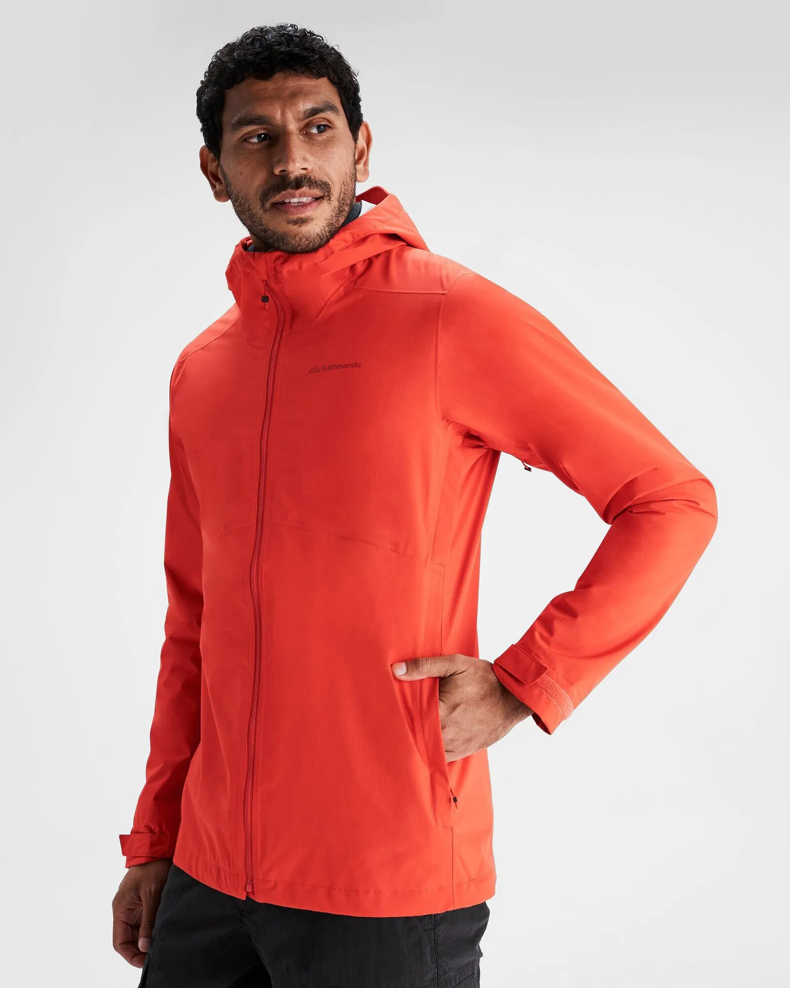 Men's Trailhead Stretch 2.5-layer Rain Jacket - Hut Orange