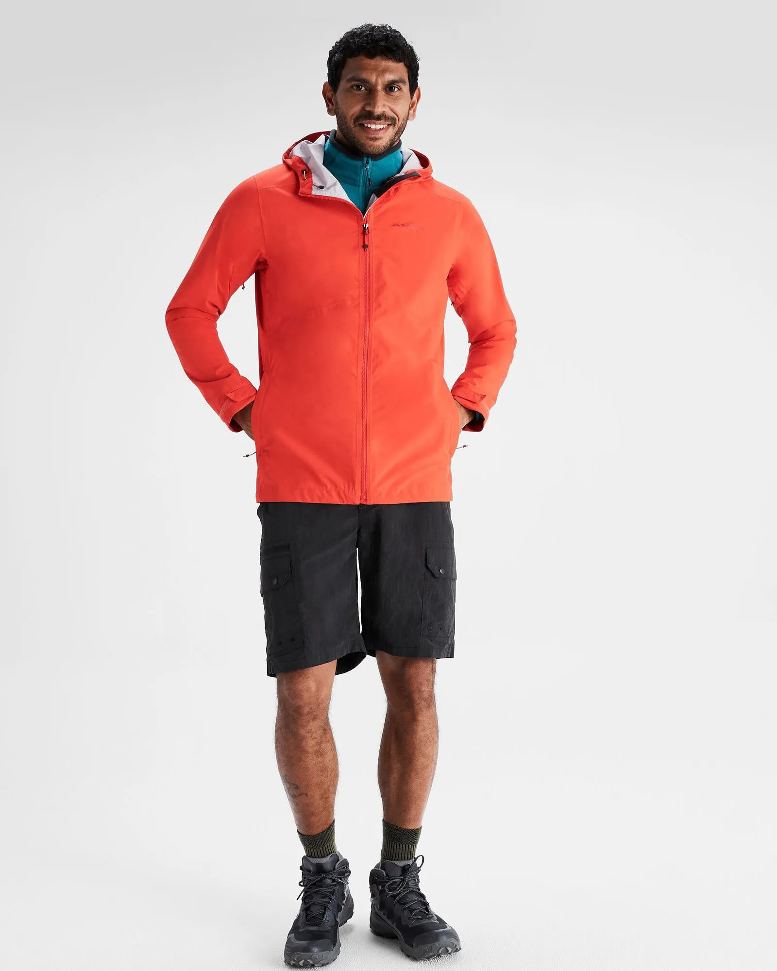 Men's Trailhead Stretch 2.5-layer Rain Jacket - Hut Orange