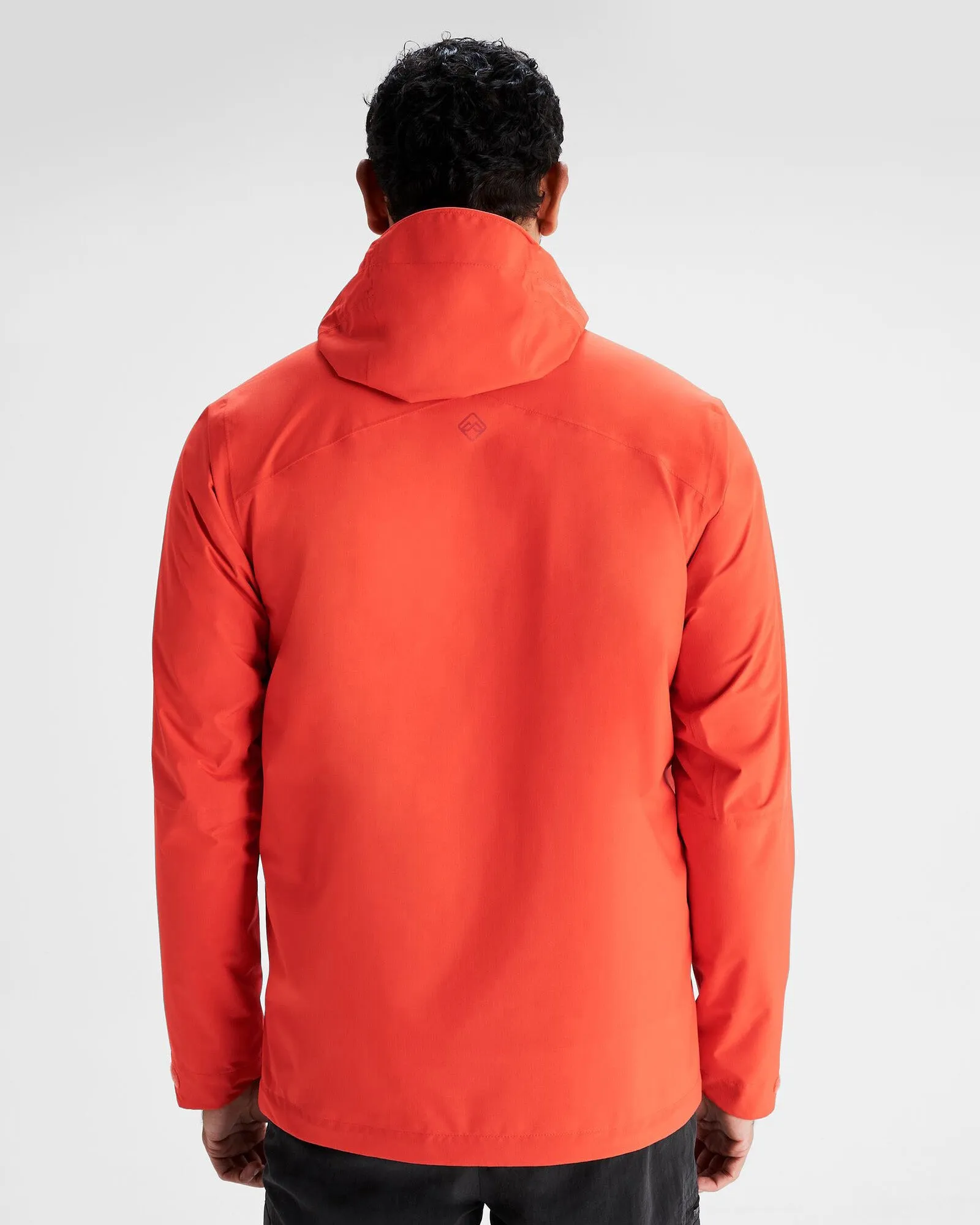 Men's Trailhead Stretch 2.5-layer Rain Jacket - Hut Orange