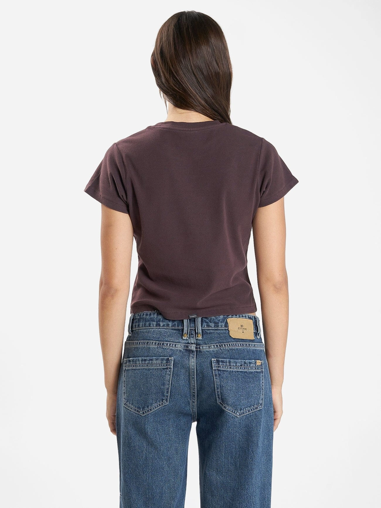 Minimal Thrills Mini Tee - Deep Plum
