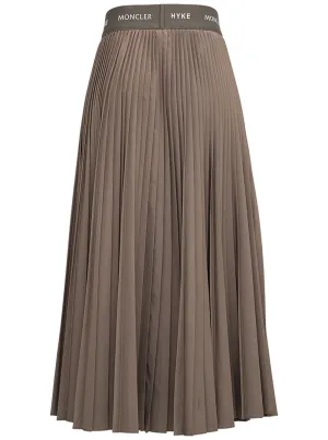 Moncler X Hyke Pleated Midi Skirt