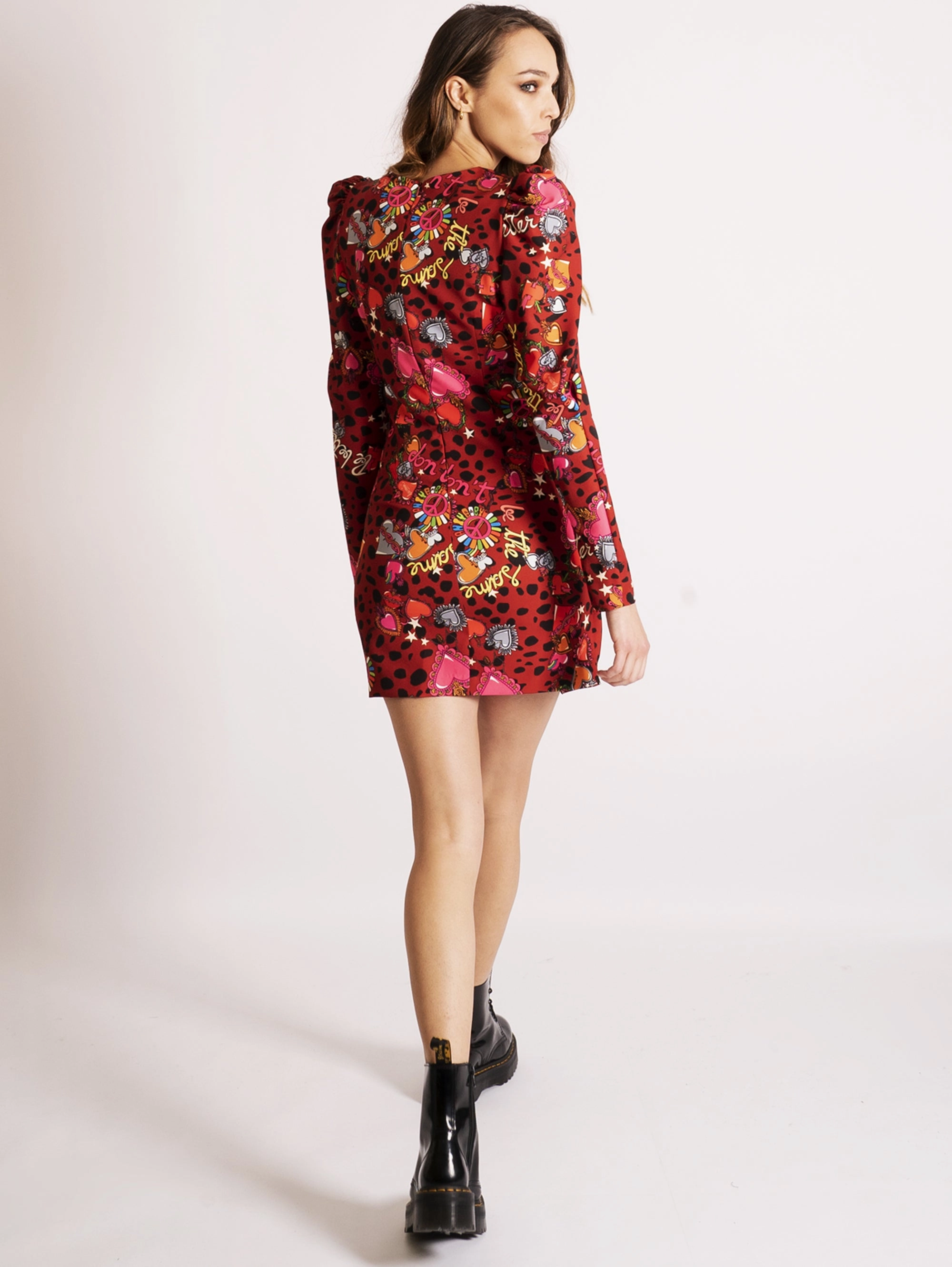 Multicolor Asymmetrical Dress