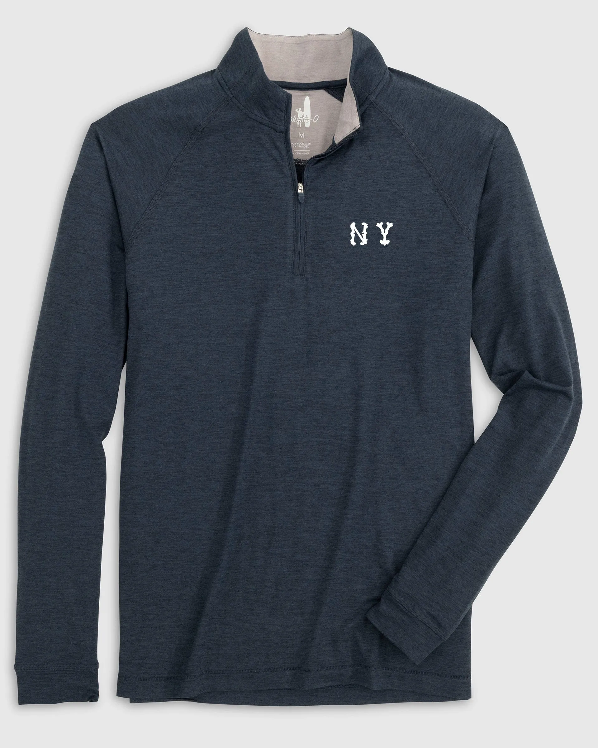 New York Yankees Freeborne Performance 1/4 Zip - Cooperstown Logo