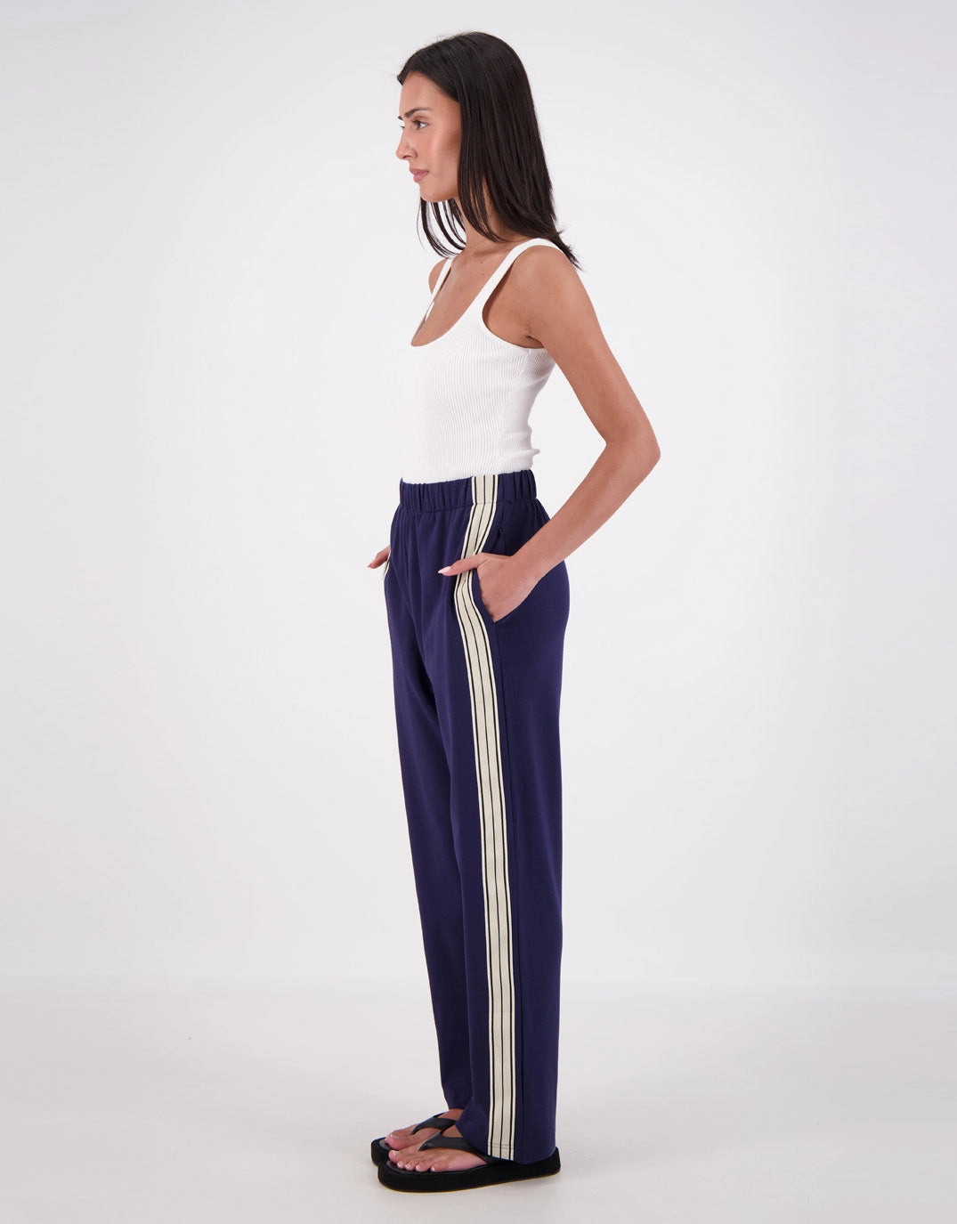 Panarea Track Pants - Navy