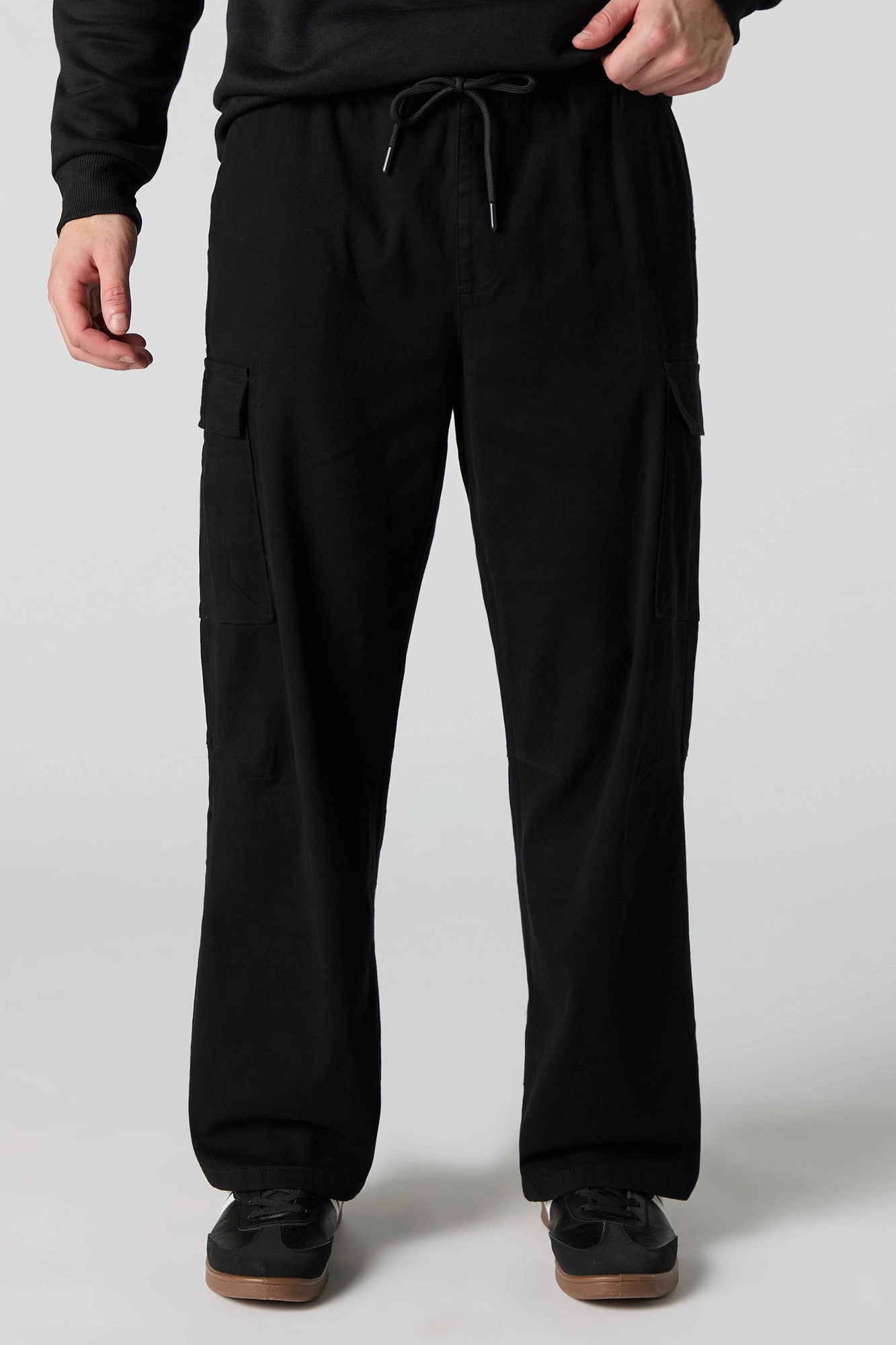 Pantalon cargo classique à taille coulissante