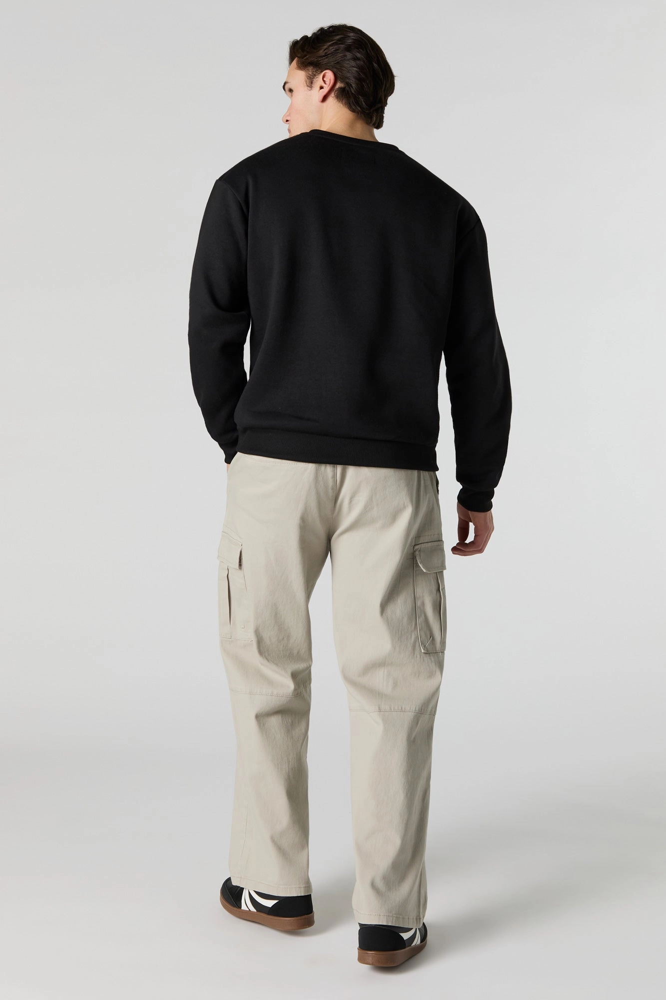 Pantalon cargo classique à taille coulissante
