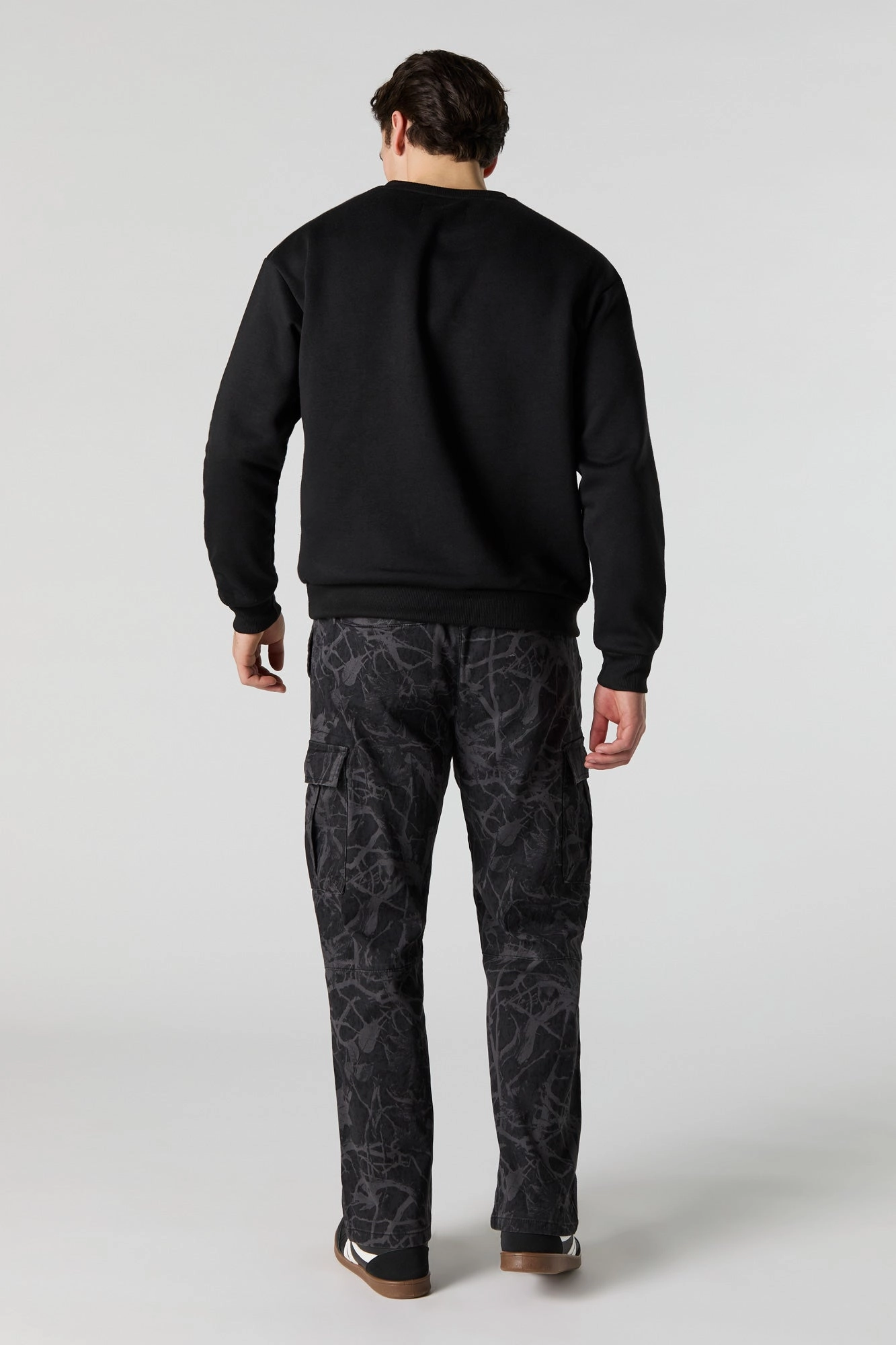 Pantalon cargo classique à taille coulissante