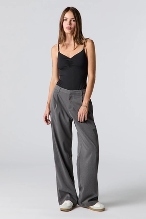 Pantalon habillé baggy à taille basse