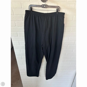 Pants Lounge By Clothes Mentor In Black, Size: 16