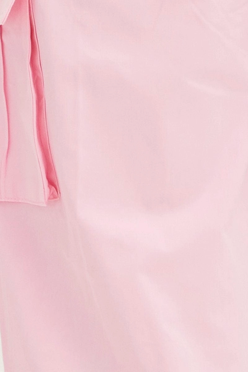 Pink Cargo Pants Relaxed Wide Leg