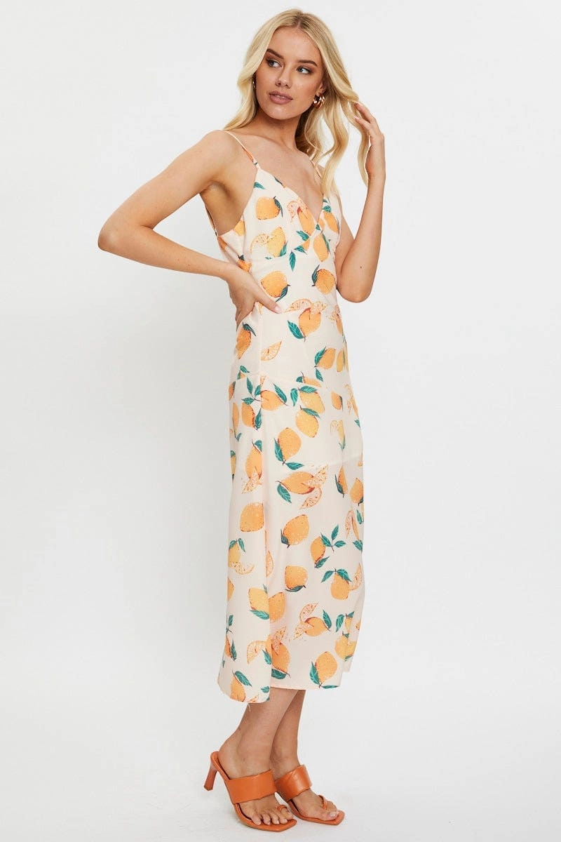 Print Slip Dress
