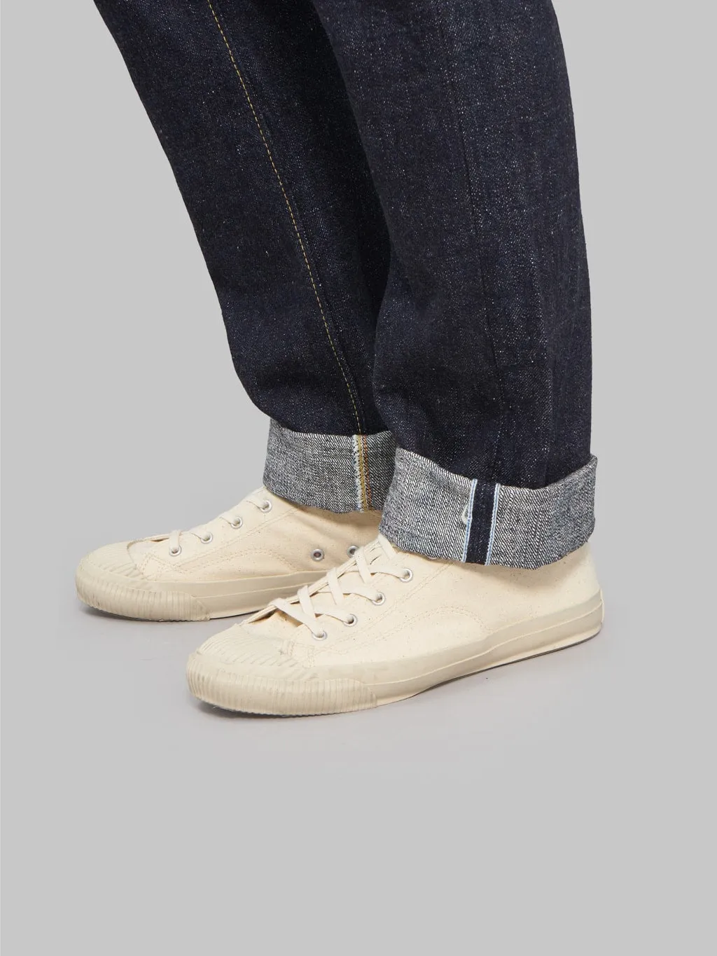 Pure Blue Japan SLB-005 Slub Denim 16.5oz Slim Straight Jeans