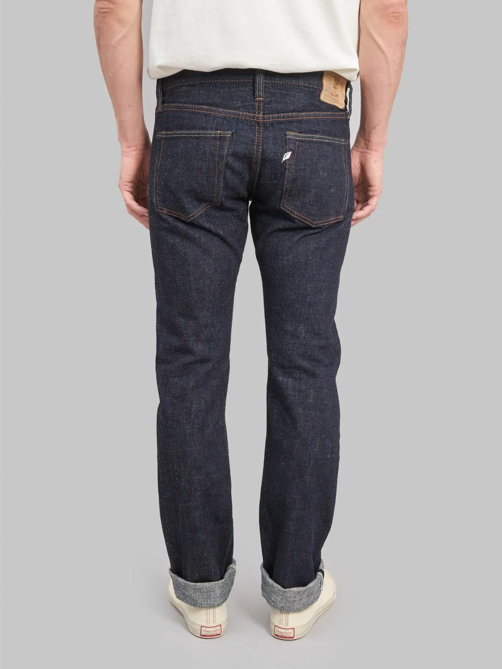 Pure Blue Japan SLB-005 Slub Denim 16.5oz Slim Straight Jeans