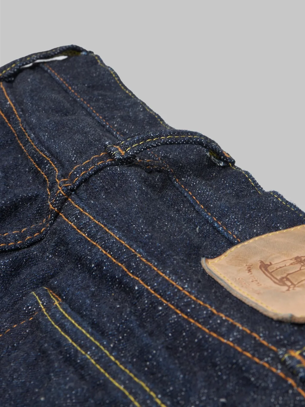 Pure Blue Japan SLB-019 Slub Denim 16.5oz Relaxed Tapered Jeans