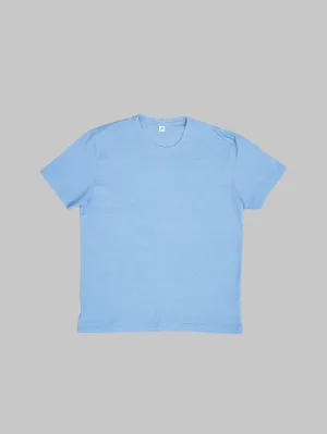 Pure Blue Japan SS5011-P Pale Indigo Dyed Crewneck T-Shirt