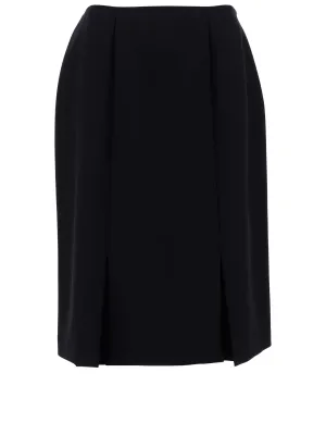 Raf Simons Pleated Mini Skirt