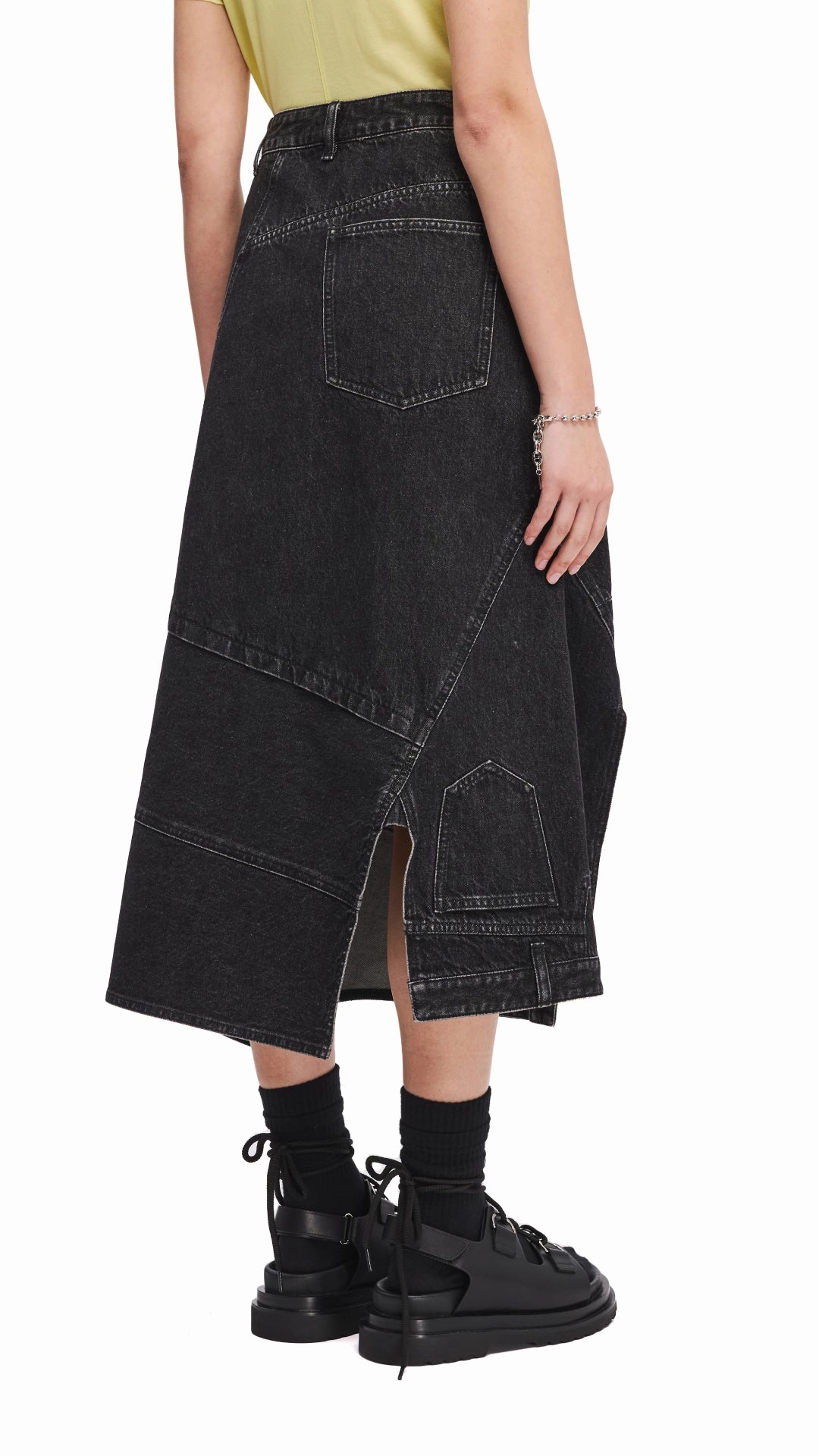 Rebuilt Denim Skirt