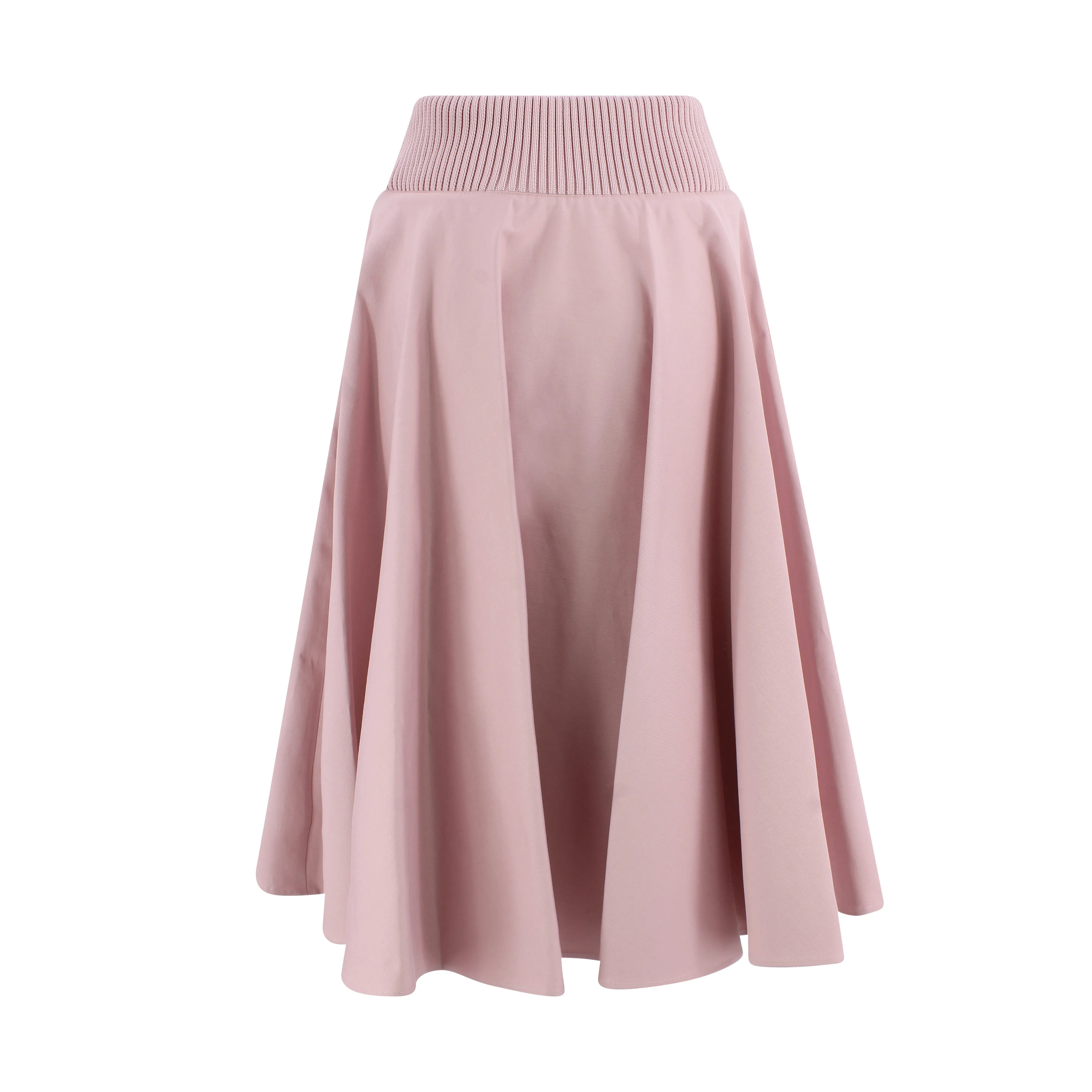 REDValentino Stretch Gabardine Midi Skirt