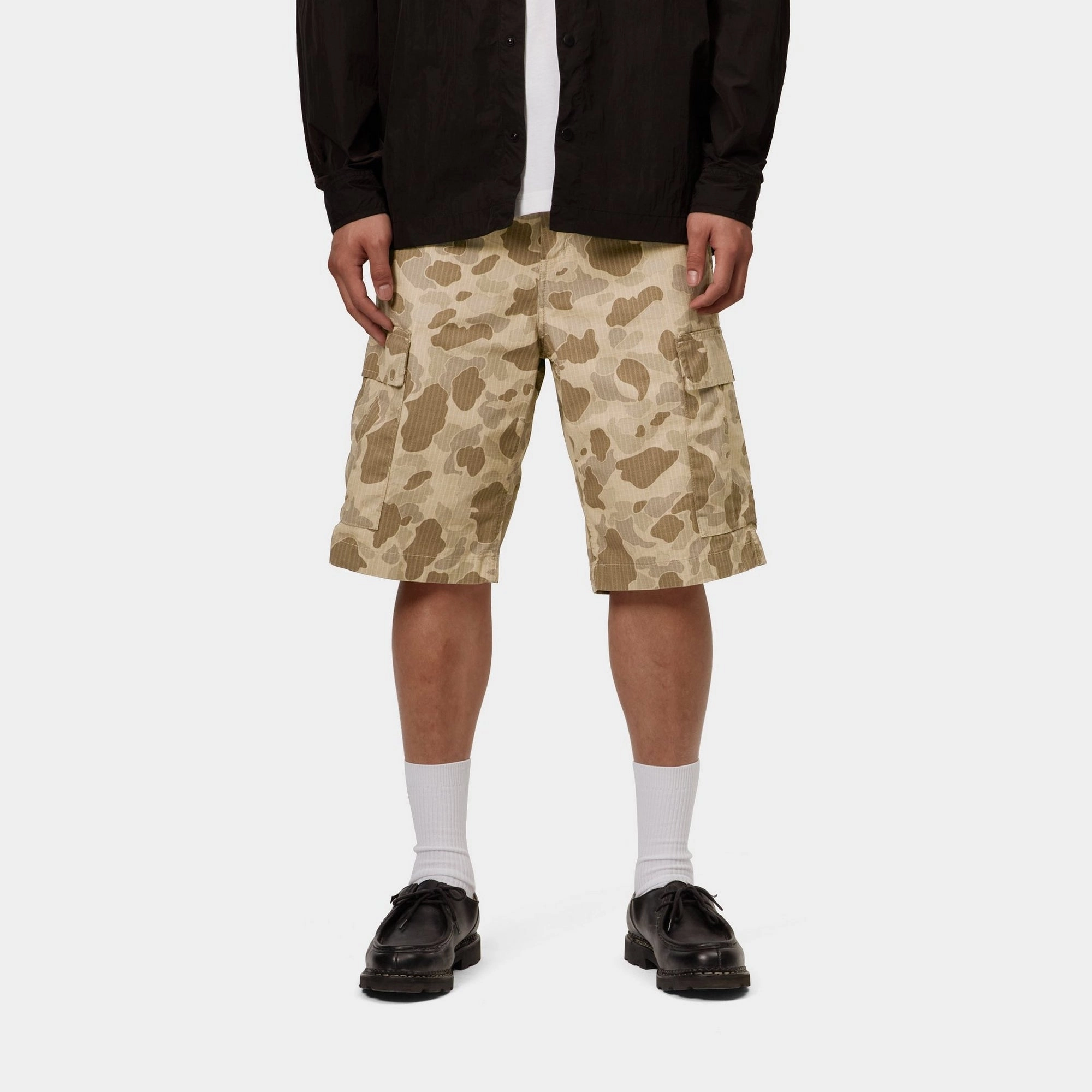 Regular Cargo Short - Garment Dyed | Desert Duck Camo