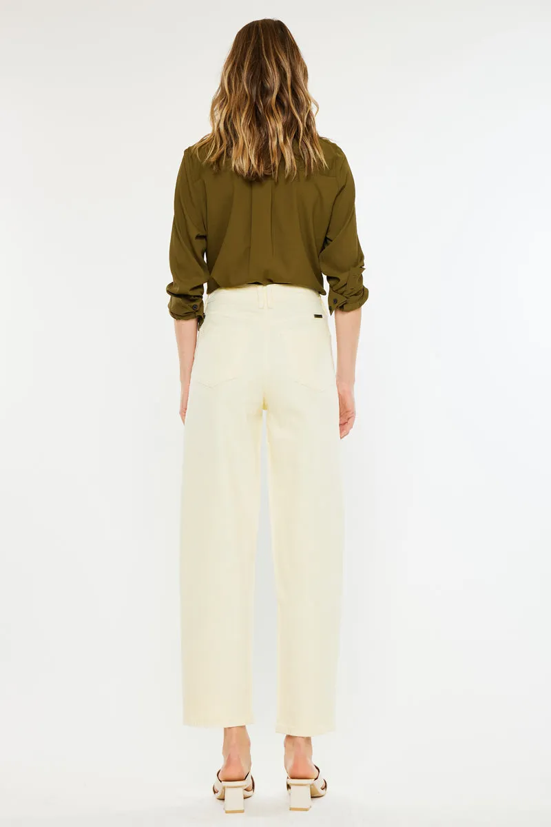 Retrice High Rise Slim Balloon Jeans