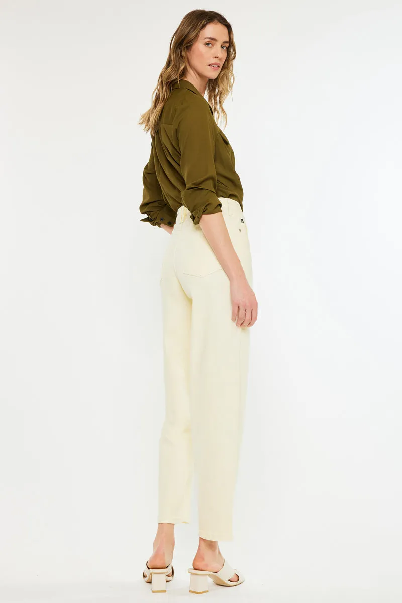 Retrice High Rise Slim Balloon Jeans