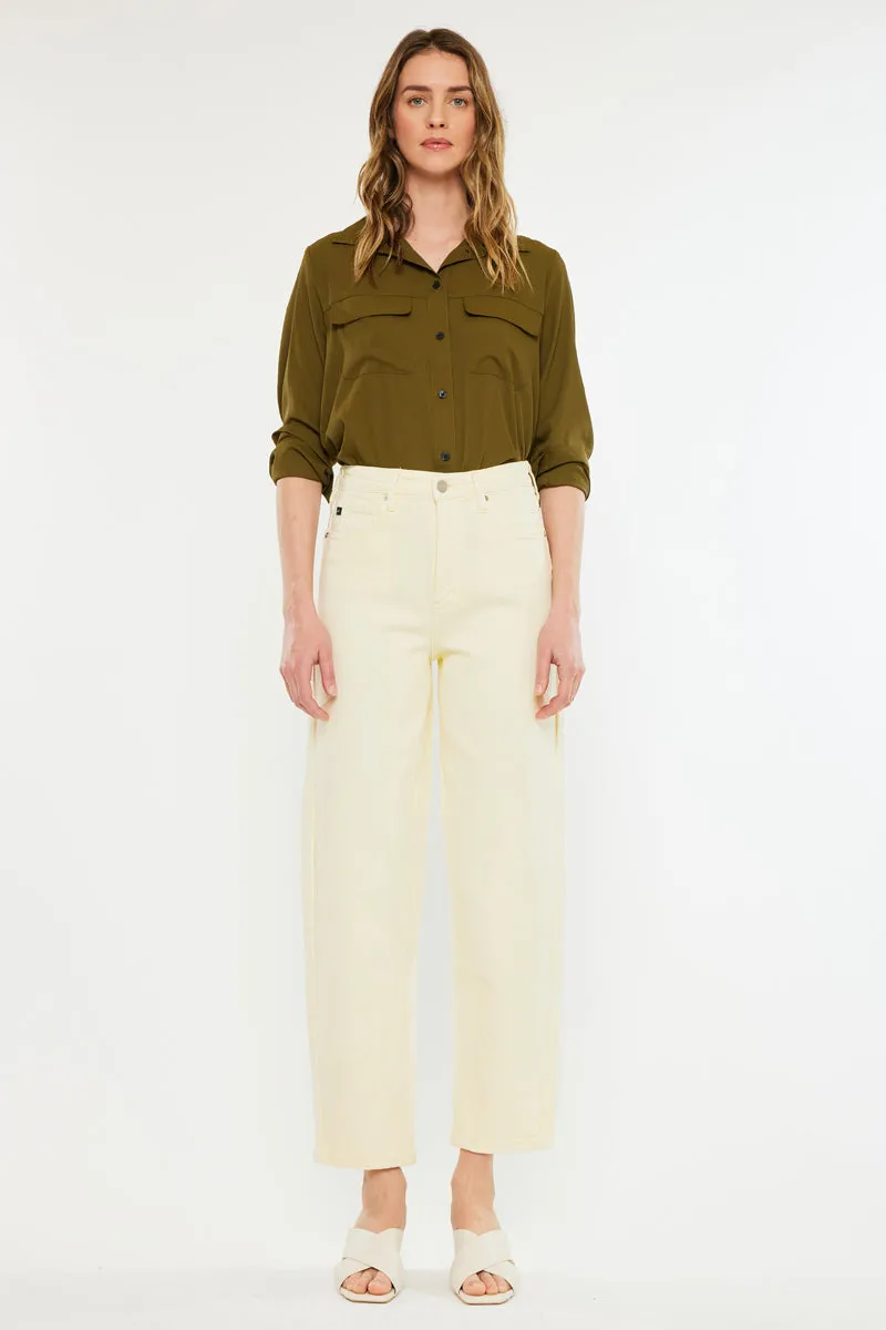 Retrice High Rise Slim Balloon Jeans