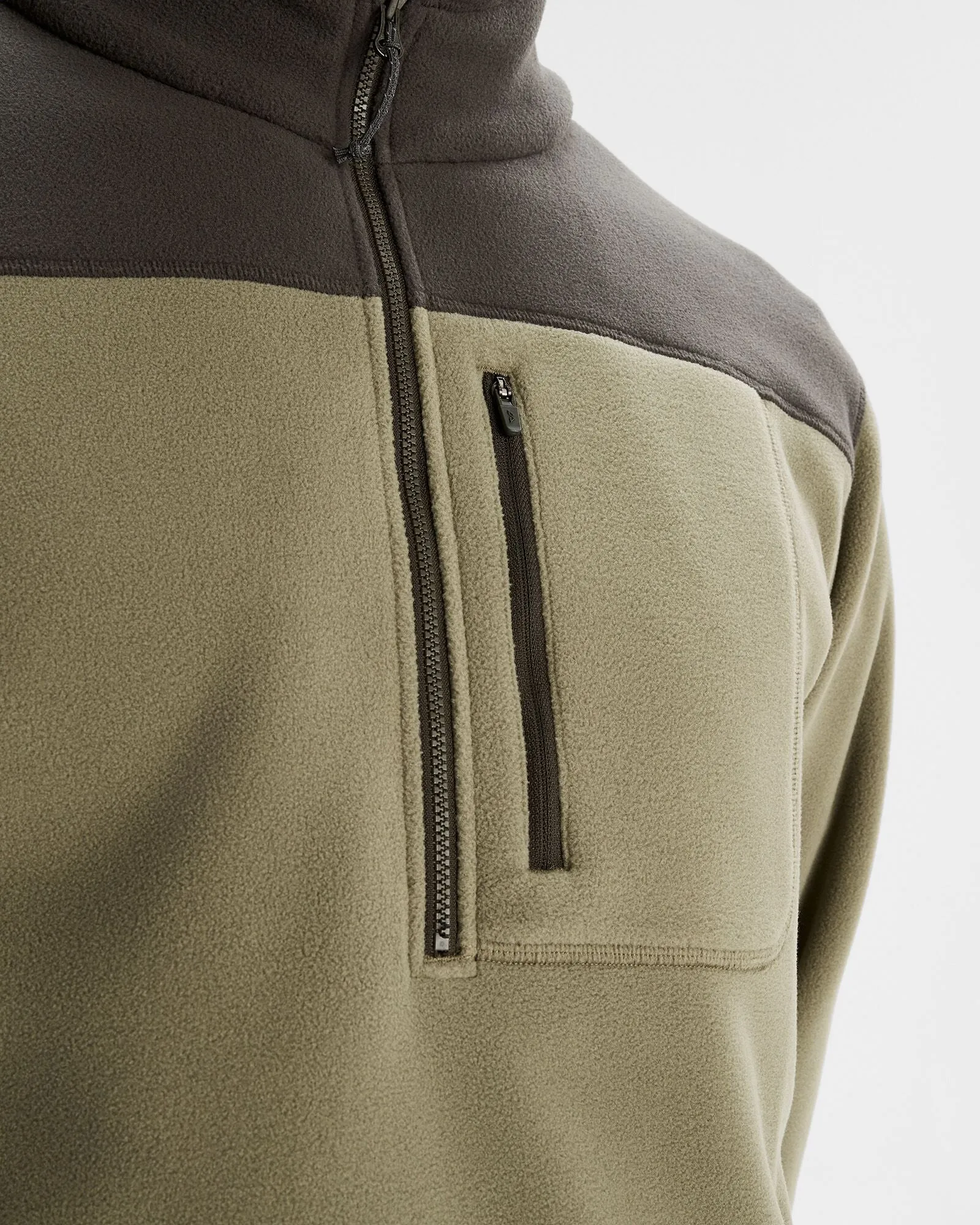 Retro Ridge 200 Men's PrimaLoft Pullover - Dark Moss/Beech