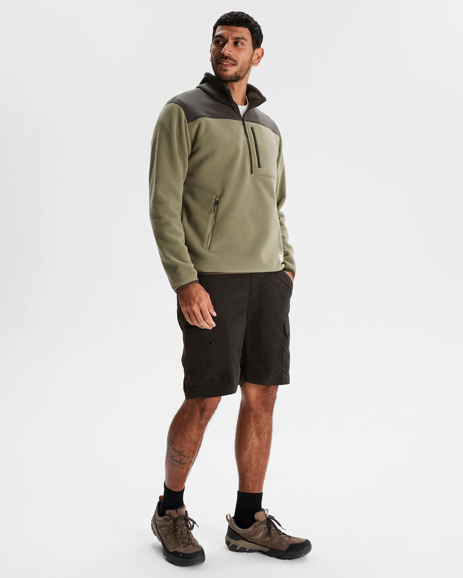 Retro Ridge 200 Men's PrimaLoft Pullover - Dark Moss/Beech