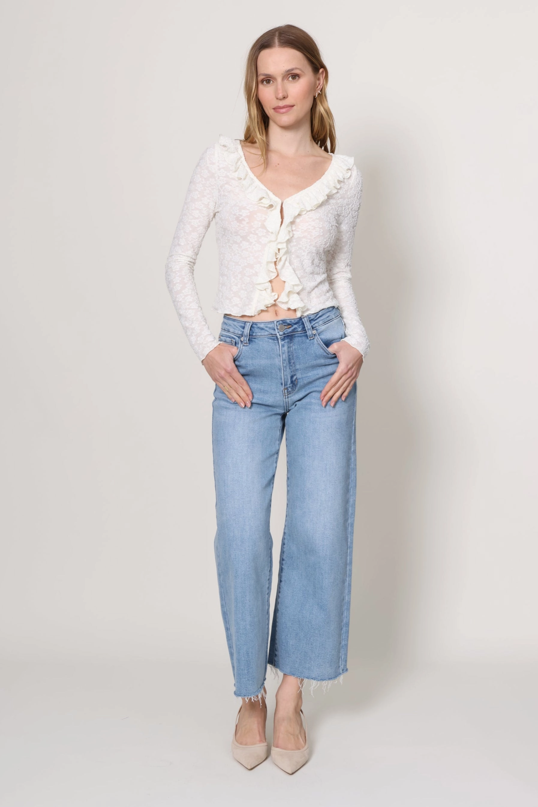 Ruffling Feathers Top
