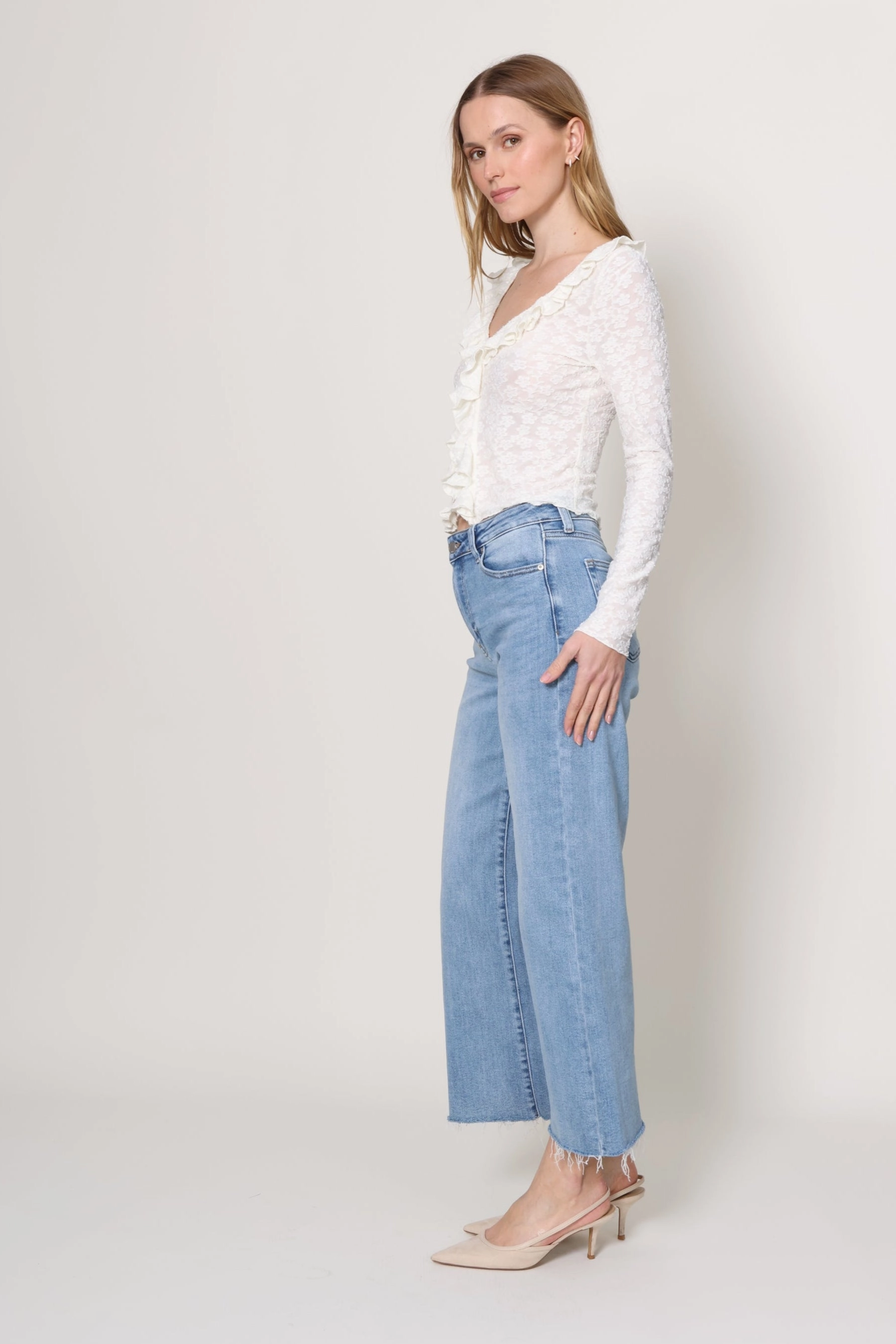 Ruffling Feathers Top
