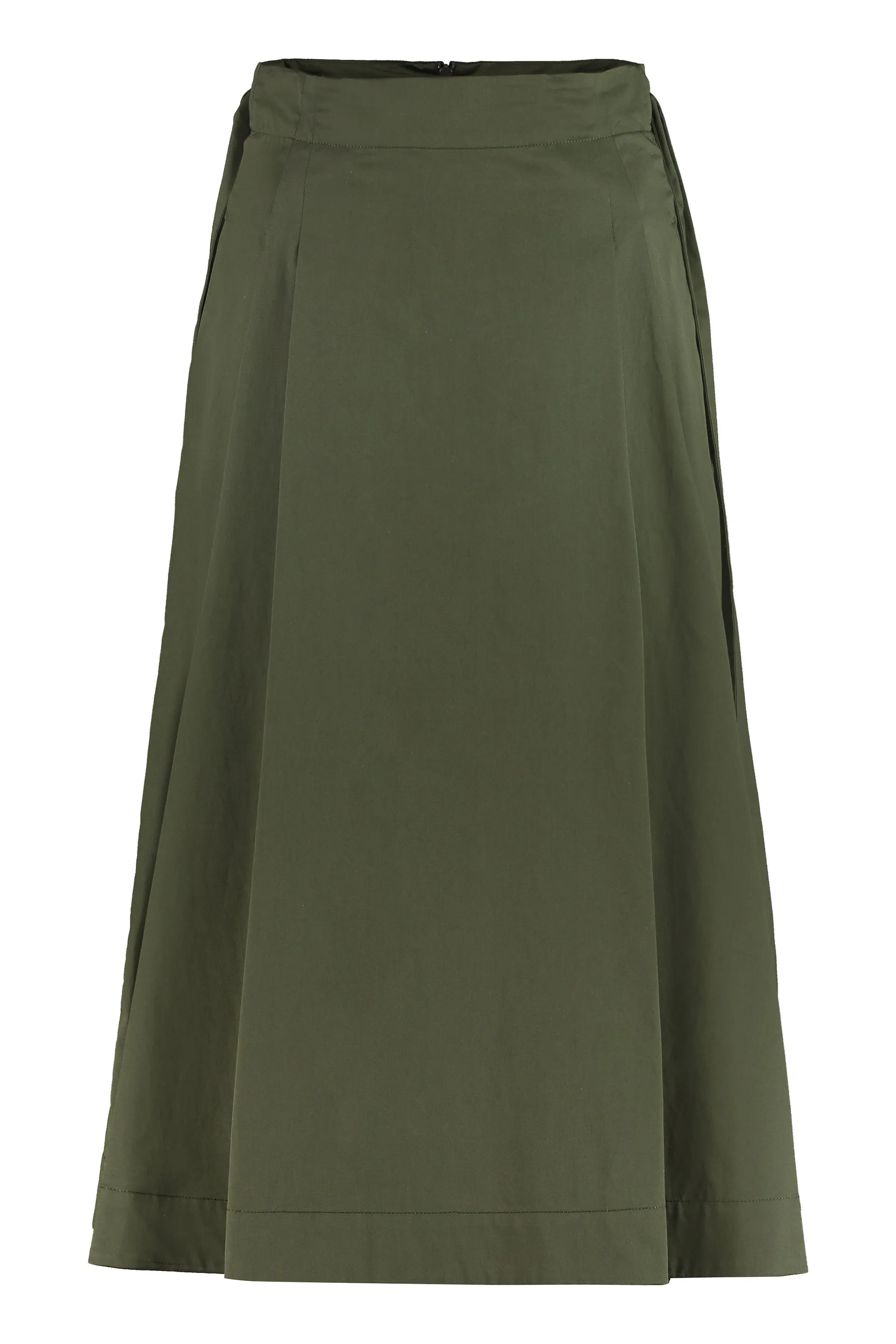 'S Max Mara Tegola Pleated Midi Skirt
