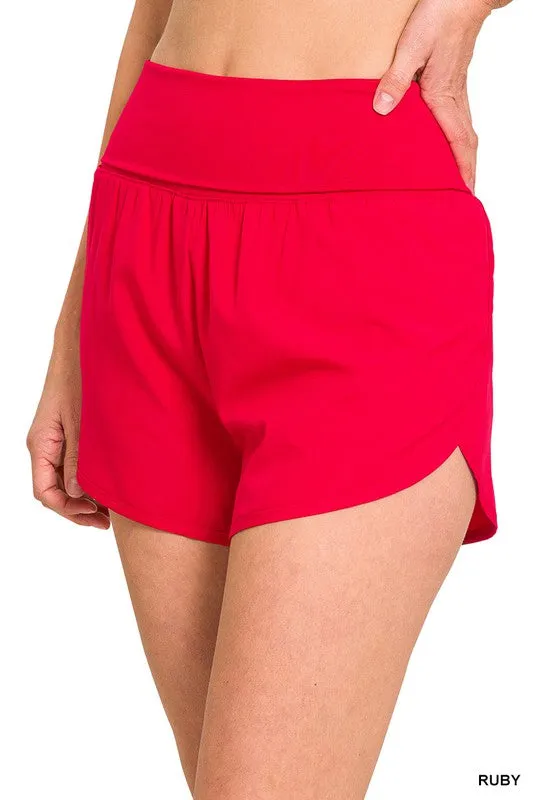 SARA'S STEALS & DEALS: HIGH WAISTED RUNNING SHORTS - Final Sale