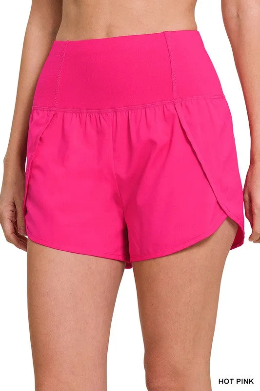 SARA'S STEALS & DEALS: HIGH WAISTED RUNNING SHORTS - Final Sale