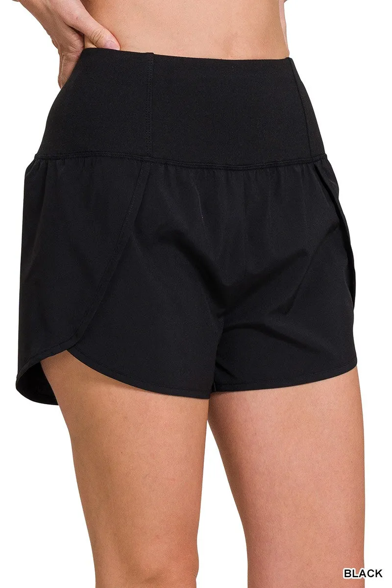 SARA'S STEALS & DEALS: HIGH WAISTED RUNNING SHORTS - Final Sale