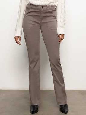Sculpted Hayden Bootcut Standard Rise Pant Cocoa