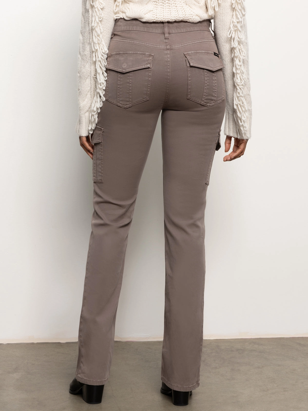 Sculpted Hayden Bootcut Standard Rise Pant Cocoa