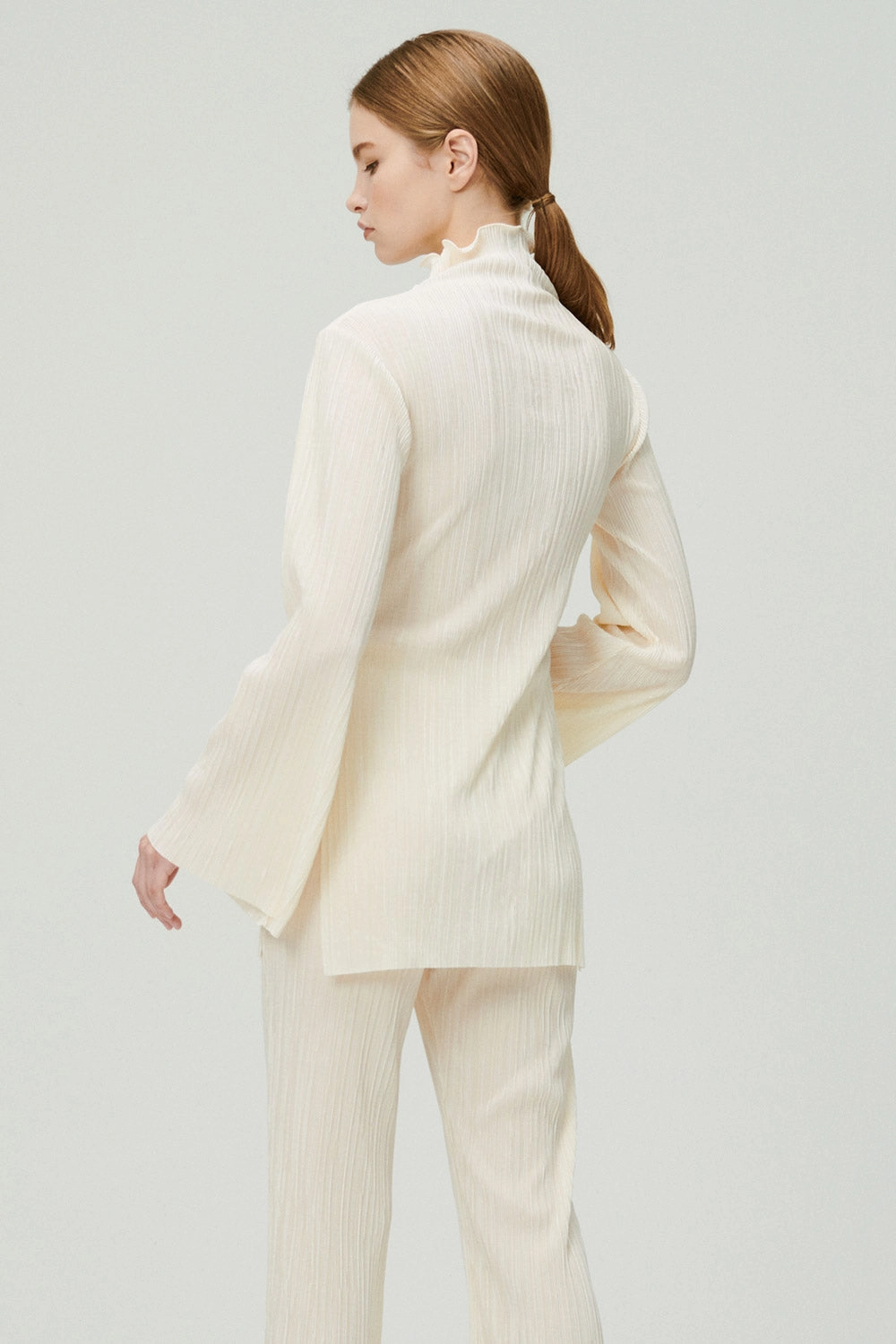 Sia Plisse Tunic Top and Pants Set