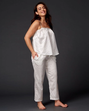 Silk Positano Pajama Pants