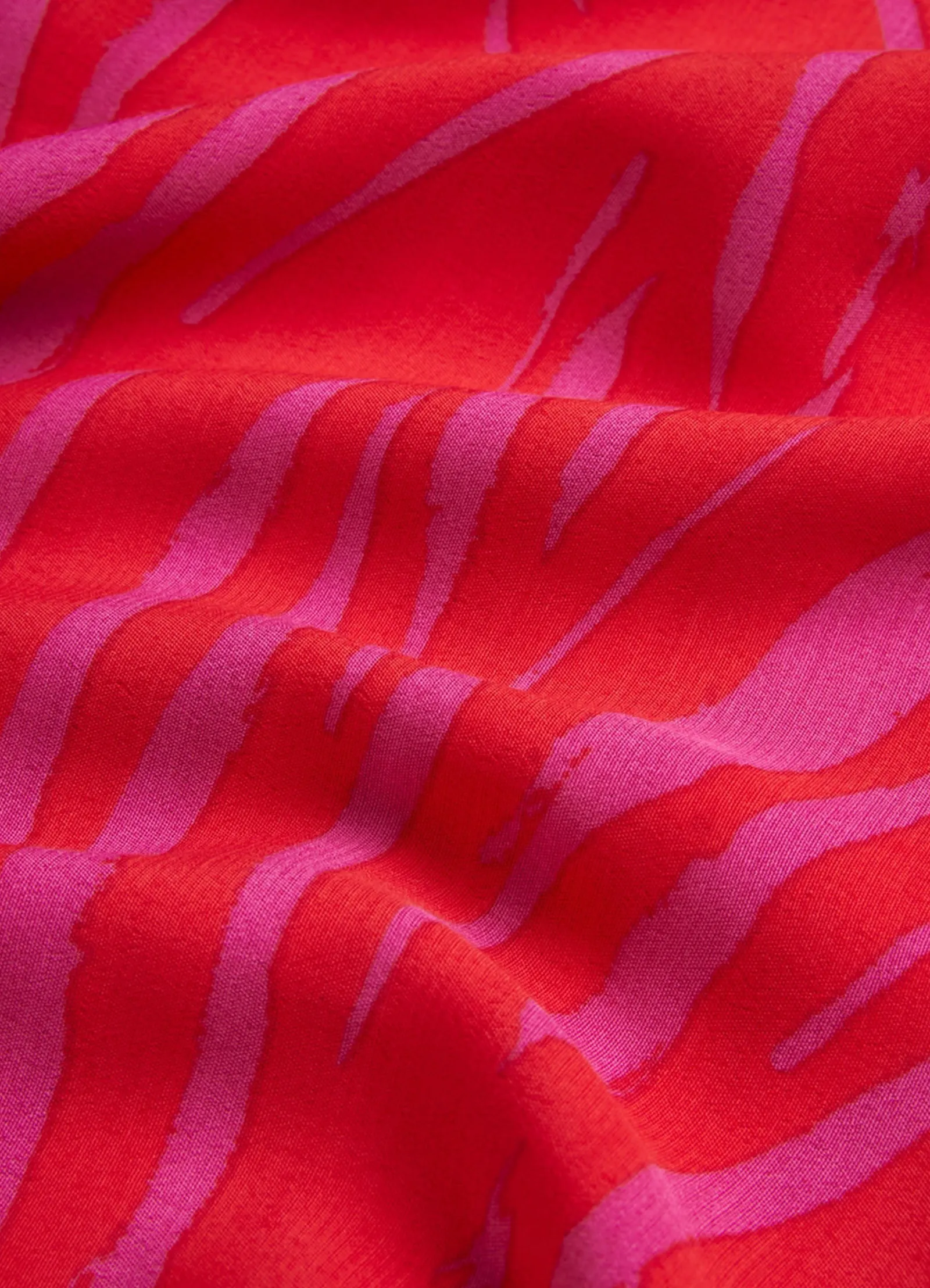 Skin Deep Wrap Skirt  - Mandarin Red
