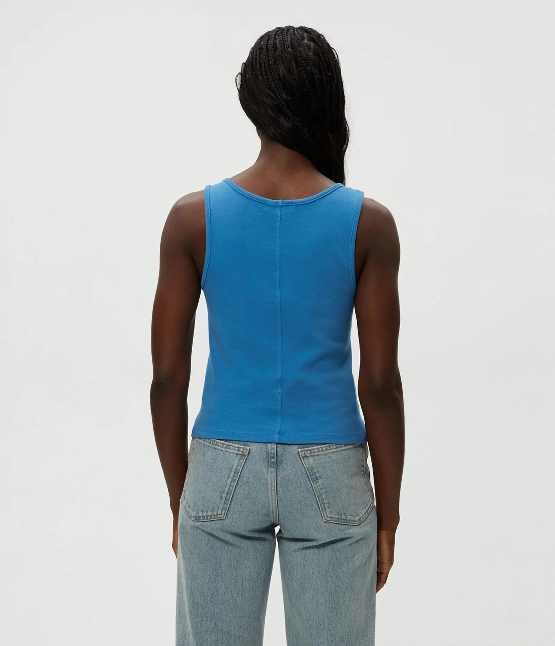 Sloan V Neck Tank - Ocean