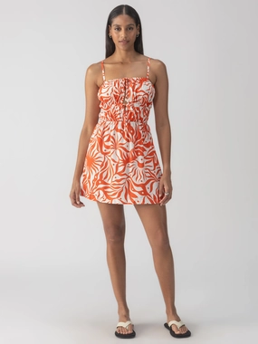 Sol Searcher Column Mini Dress White Sand