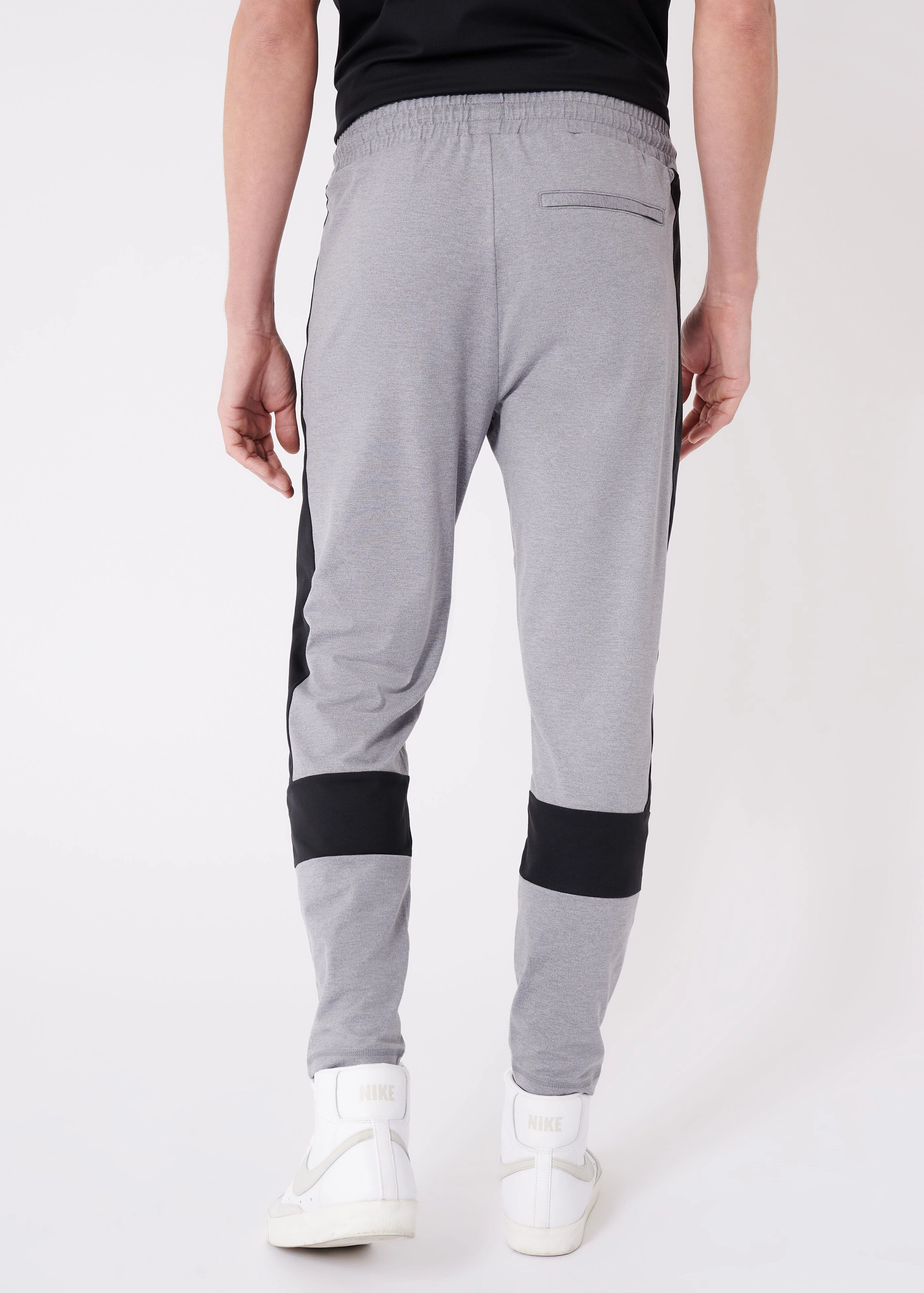 Summit Pant | Heather Grey w/ Black Stripe