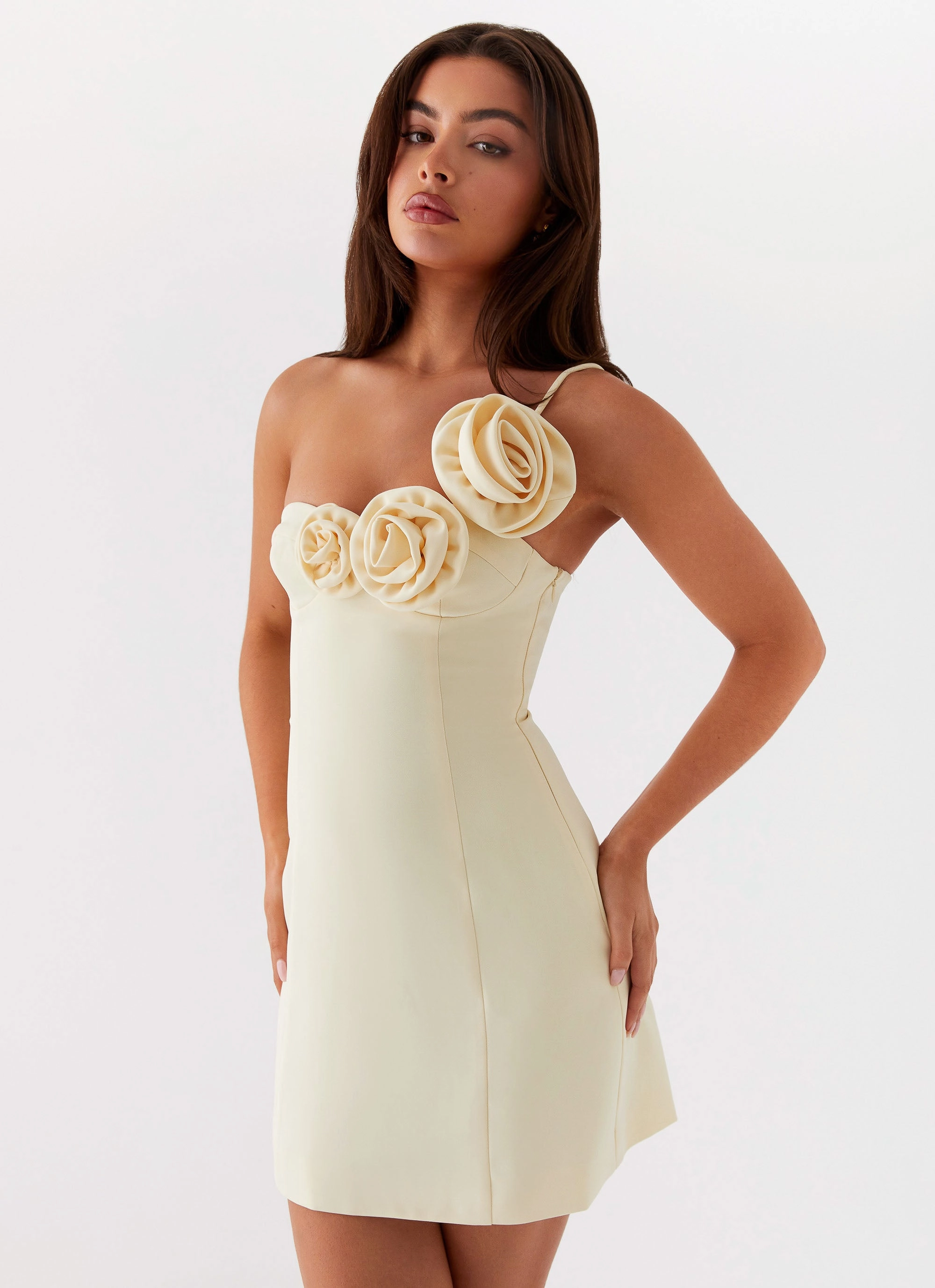 Sweetpea Mini Dress - Yellow