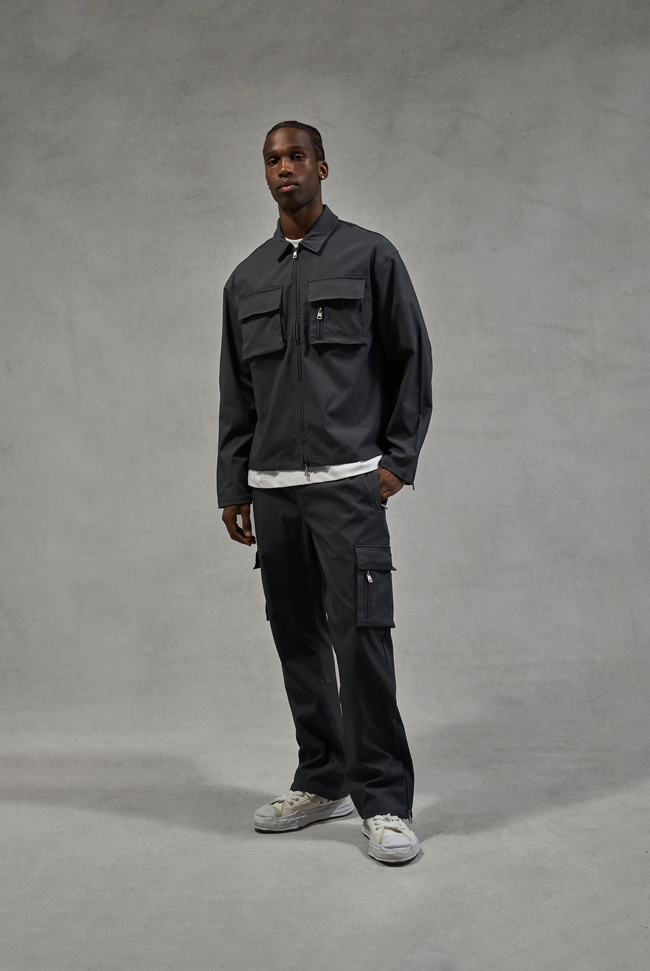 TECHNICAL CARGO TROUSER - GREY