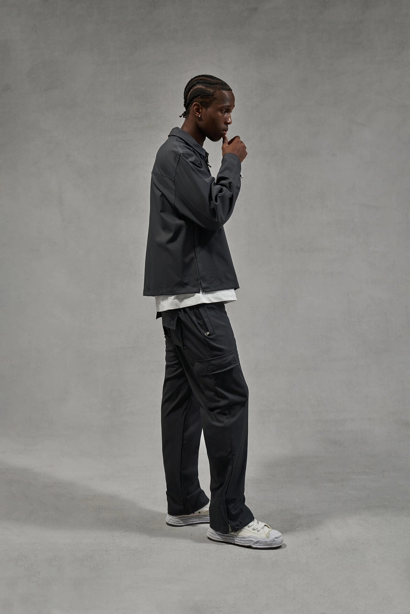 TECHNICAL CARGO TROUSER - GREY