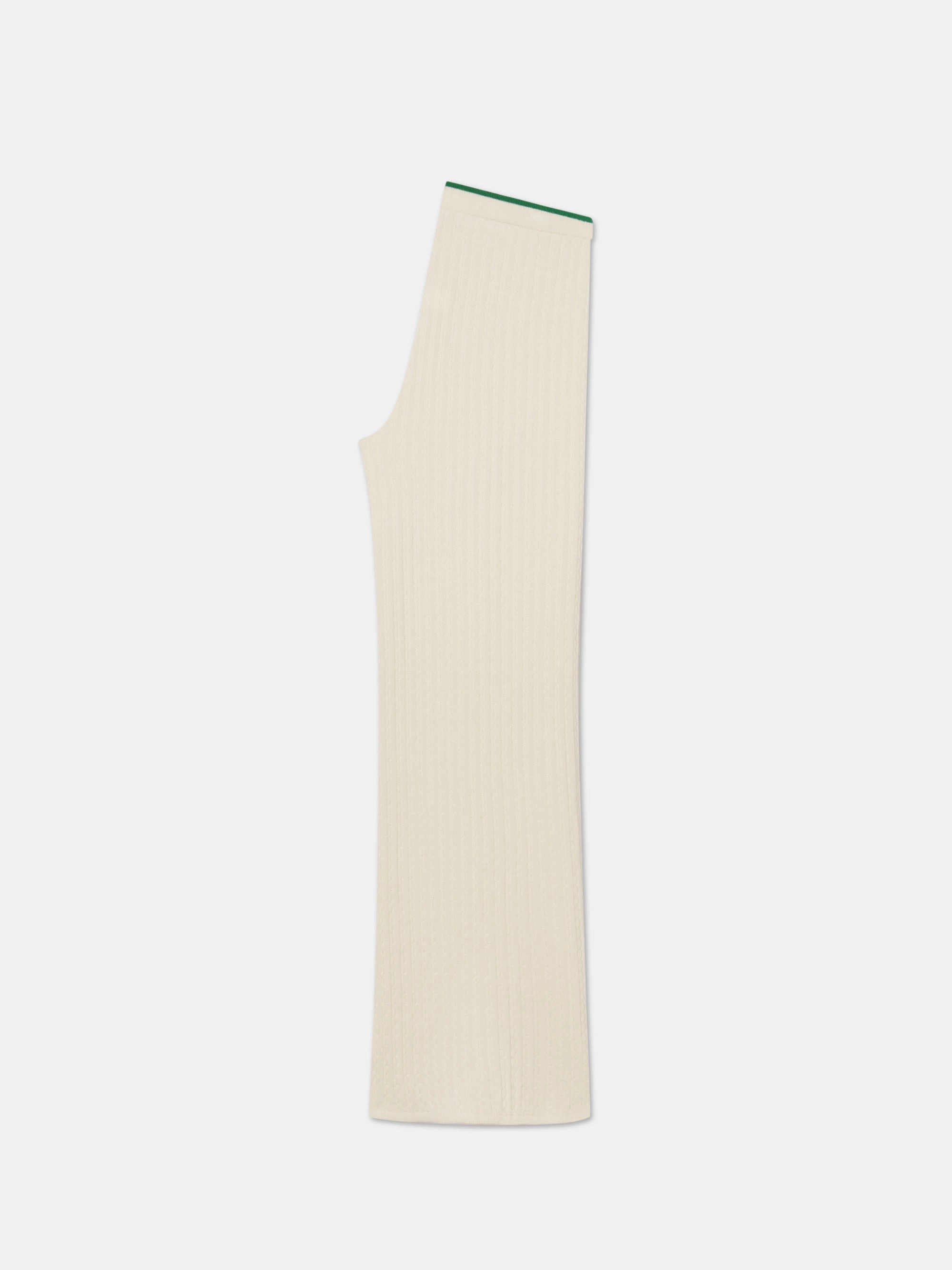 The Cable Sweat Pants -- Kelly Green Multi