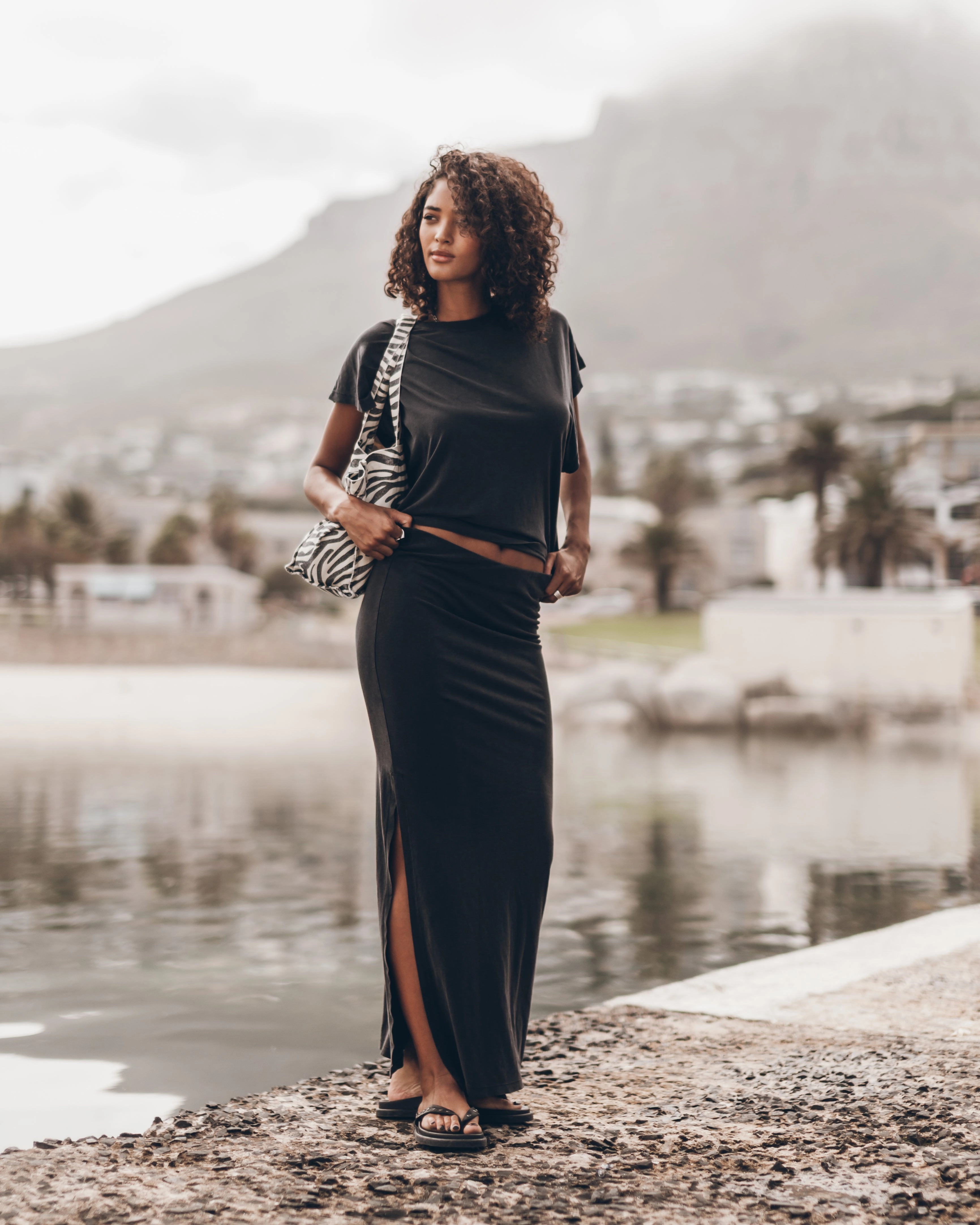 The Dark Long Skirt